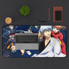 Load image into Gallery viewer, Gintoki Sakata Mouse Pad (Desk Mat) With Laptop