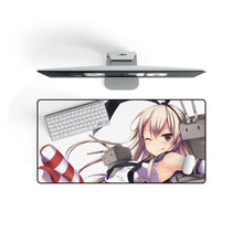 Load image into Gallery viewer, Anime Kantai Collection Mouse Pad (Desk Mat) On Desk