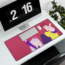 Load image into Gallery viewer, Shiro + Sora (No Game No Life) by Klikster Mouse Pad (Desk Mat) With Laptop