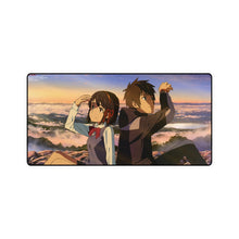 Load image into Gallery viewer, Mitsuha and Taki (Your Name) Mouse Pad (Desk Mat)