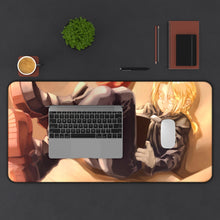 Load image into Gallery viewer, FullMetal Alchemist Mouse Pad (Desk Mat) With Laptop