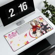 Load image into Gallery viewer, Amagi Brilliant Park Isuzu Sento, Seiya Kanie Mouse Pad (Desk Mat) With Laptop