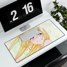 Load image into Gallery viewer, Nisekoi Chitoge Kirisaki Mouse Pad (Desk Mat) With Laptop