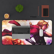 Load image into Gallery viewer, Anime FullMetal Alchemist Mouse Pad (Desk Mat) With Laptop