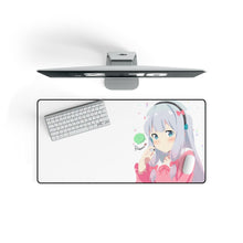 Load image into Gallery viewer, EroManga-Sensei Mouse Pad (Desk Mat) On Desk