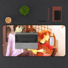 Load image into Gallery viewer, Fruits Basket Mouse Pad (Desk Mat) With Laptop