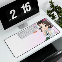 Load image into Gallery viewer, Girls und Panzer Mouse Pad (Desk Mat) With Laptop