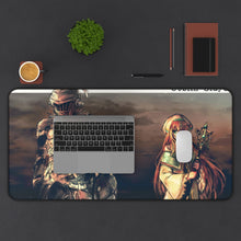 Load image into Gallery viewer, Goblin Slayer Goblin Slayer, Priestess Mouse Pad (Desk Mat) With Laptop