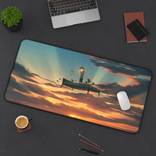Load image into Gallery viewer, World's Lights Mouse Pad (Desk Mat) On Desk