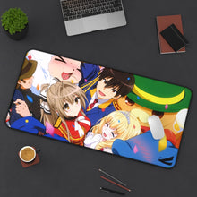 Load image into Gallery viewer, Amagi Brilliant Park Isuzu Sento, Seiya Kanie, Latifa Fleuranza, Moffle Mouse Pad (Desk Mat) On Desk