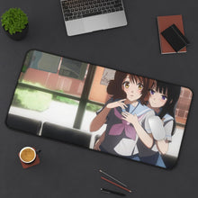 Load image into Gallery viewer, Sound! Euphonium Kumiko Oumae, Reina Kousaka Mouse Pad (Desk Mat) On Desk