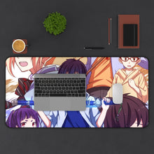 Load image into Gallery viewer, Blue Exorcist Rin Okumura Mouse Pad (Desk Mat) With Laptop