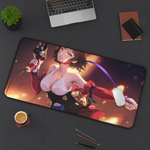 Load image into Gallery viewer, Kabaneri Of The Iron Fortress Mouse Pad (Desk Mat) On Desk