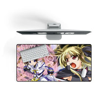 Load image into Gallery viewer, Magical Girl Lyrical Nanoha Mouse Pad (Desk Mat) On Desk