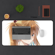 Load image into Gallery viewer, Neon Genesis Evangelion Mouse Pad (Desk Mat) With Laptop