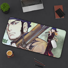 Load image into Gallery viewer, Tanigaki Genjirô and Ienaga Kano Mouse Pad (Desk Mat) On Desk
