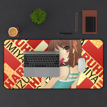 Load image into Gallery viewer, The Melancholy Of Haruhi Suzumiya Mouse Pad (Desk Mat) With Laptop