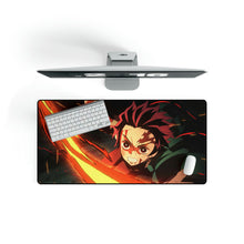 Load image into Gallery viewer, Tanjiro, Flame, Kimetsu no Yaiba, Mouse Pad (Desk Mat)