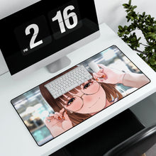 Load image into Gallery viewer, Anime Girl Mouse Pad (Desk Mat) With Laptop