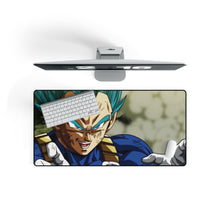 Load image into Gallery viewer, Vegeta Super Saiyan Blue Mouse Pad (Desk Mat) On Desk