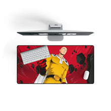 Load image into Gallery viewer, Anime One-Punch Man Mouse Pad (Desk Mat) On Desk