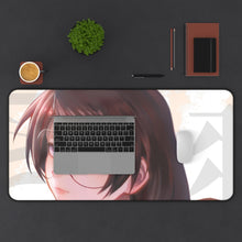Load image into Gallery viewer, Monogatari (Series) Mouse Pad (Desk Mat) With Laptop