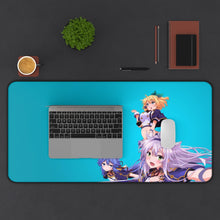 Load image into Gallery viewer, Rokudenashi Majutsu Koushi To Akashic Records Sistine Fibel, Rumia Tingel Mouse Pad (Desk Mat) With Laptop