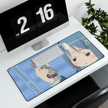 Load image into Gallery viewer, Manabi Straight Mouse Pad (Desk Mat) With Laptop