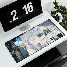Load image into Gallery viewer, Bride heading to the wedding Mouse Pad (Desk Mat) With Laptop