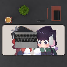 Load image into Gallery viewer, Komi Can't Communicate Komi Shouko, Tadano Hitohito Mouse Pad (Desk Mat) With Laptop