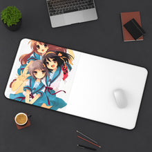 Load image into Gallery viewer, The Melancholy Of Haruhi Suzumiya Mouse Pad (Desk Mat) On Desk