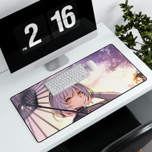 Load image into Gallery viewer, Anime Girl Mouse Pad (Desk Mat) With Laptop