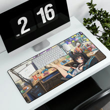 Load image into Gallery viewer, Anime, Girl, Gaming, Desktop, Setup, Mouse Pad (Desk Mat)