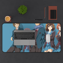 Load image into Gallery viewer, The Melancholy Of Haruhi Suzumiya Mouse Pad (Desk Mat) With Laptop