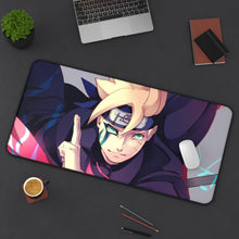 Load image into Gallery viewer, Boruto Uzumaki Mouse Pad (Desk Mat) On Desk