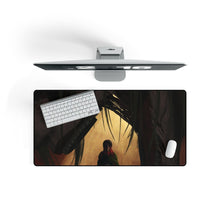 Load image into Gallery viewer, Shingeki no Kyojin - Eren and the Female Titan Mouse Pad (Desk Mat) On Desk