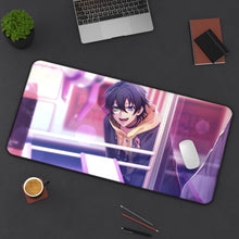 Load image into Gallery viewer, Hypnosis Mic Mouse Pad (Desk Mat) On Desk