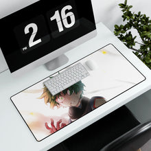Load image into Gallery viewer, Izuku Midoriya (Deku) Mouse Pad (Desk Mat) With Laptop
