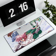 Load image into Gallery viewer, Magical Girl Lyrical Nanoha Mouse Pad (Desk Mat) With Laptop