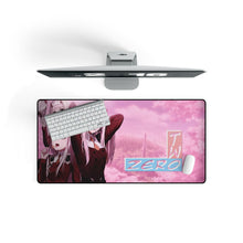 Load image into Gallery viewer, Zero Two Mouse Pad (Desk Mat) On Desk