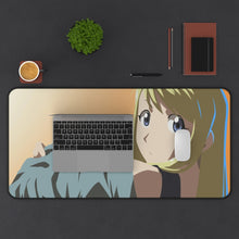 Load image into Gallery viewer, Anime FullMetal Alchemist Mouse Pad (Desk Mat) With Laptop