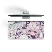 Load image into Gallery viewer, Anime Girl Mouse Pad (Desk Mat) On Desk