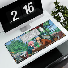 Load image into Gallery viewer, Amano Yukitero, Yuno Gasai Mouse Pad (Desk Mat) With Laptop