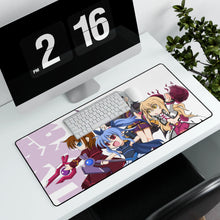 Load image into Gallery viewer, Magical Girl Lyrical Nanoha Mouse Pad (Desk Mat) With Laptop