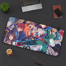 Load image into Gallery viewer, My Hero Academia Izuku Midoriya, Katsuki Bakugou, All Might, Shouta Aizawa, Tsuyu Asui Mouse Pad (Desk Mat) On Desk
