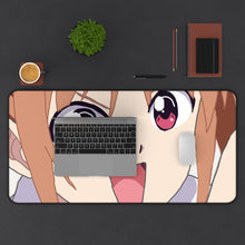 Load image into Gallery viewer, Aho Girl Mouse Pad (Desk Mat) With Laptop