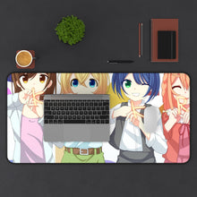 Load image into Gallery viewer, Rent-A-Girlfriend Mouse Pad (Desk Mat) With Laptop