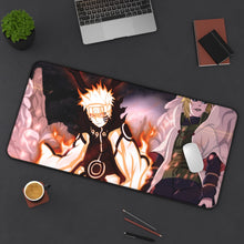 Load image into Gallery viewer, Father & Son.. Mouse Pad (Desk Mat) On Desk