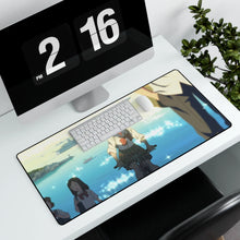 Load image into Gallery viewer, Cross Road Mouse Pad (Desk Mat) With Laptop
