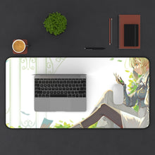 Load image into Gallery viewer, Violet Evergarden Violet Evergarden Mouse Pad (Desk Mat) With Laptop